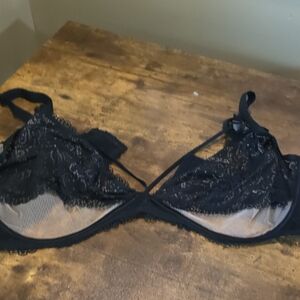 Adore Me Black Lace Bra